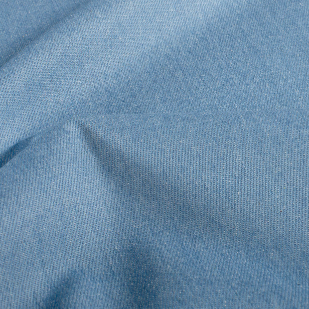 Vaquero tela Unicolor Azul bebé