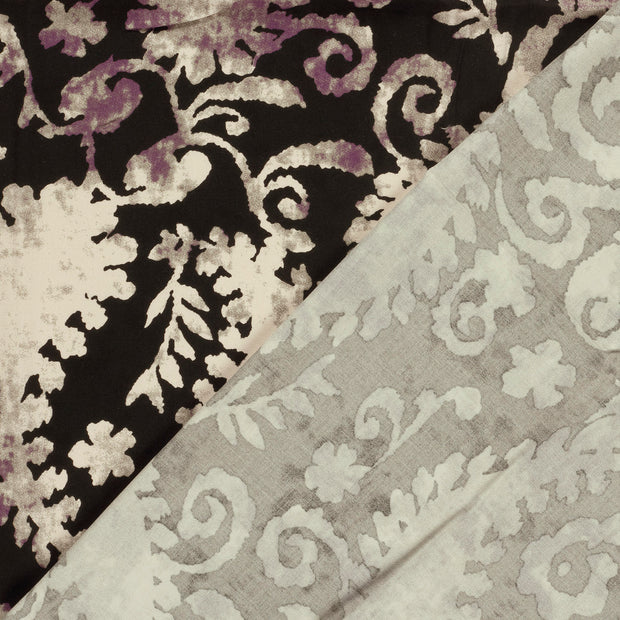 Viscose Twill fabric Abstract printed 
