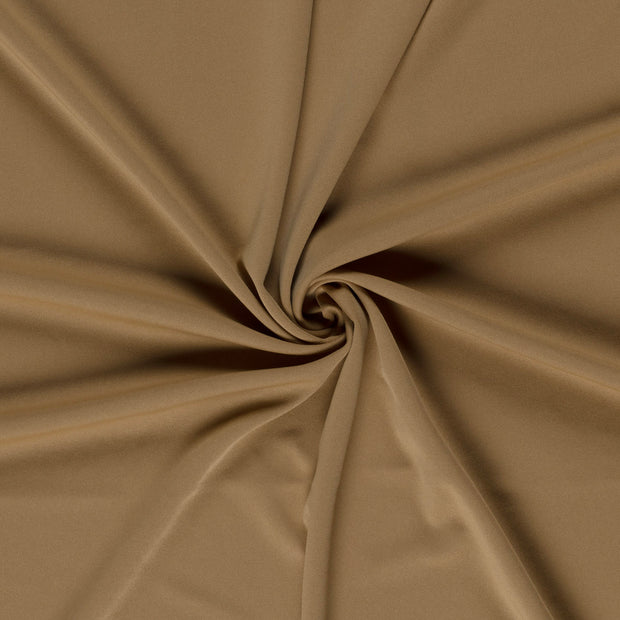 Crepe fabric Camel 