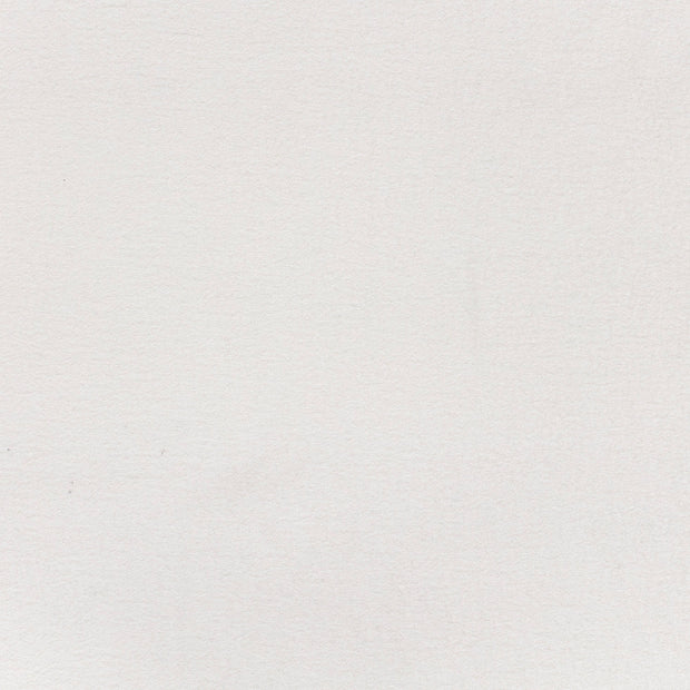 Chiffon en laine tissu Blanc cassé mat 