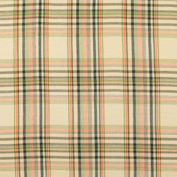Voile fabric Checks 