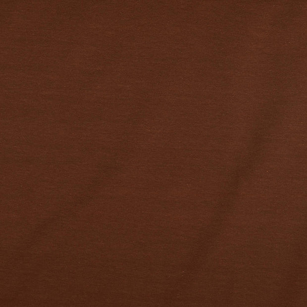 Jersey fabric Unicolour Brown