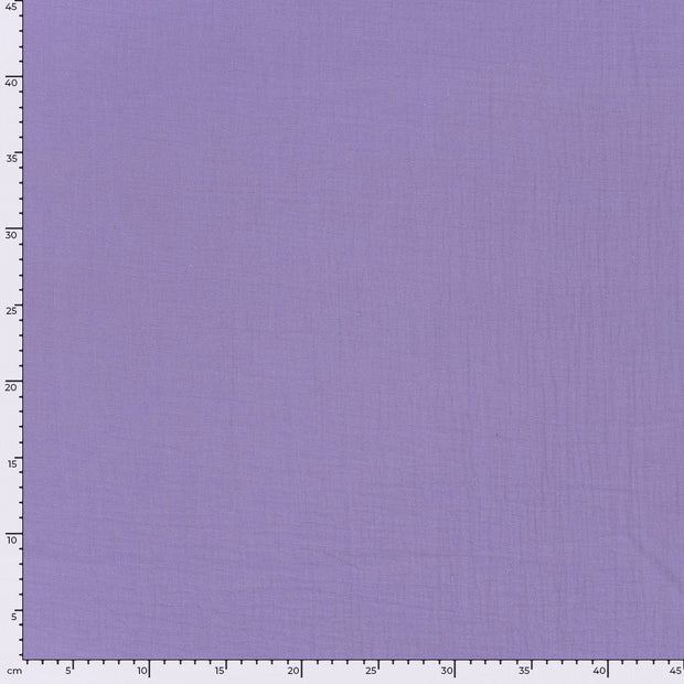 Muslin fabric Unicolour Lila