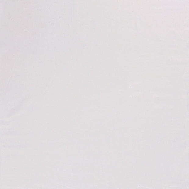Viscose Lin Chaine et Trame tissu Blanc optique mat 