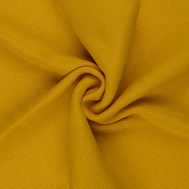 Heavy Knit fabrik Ocker 
