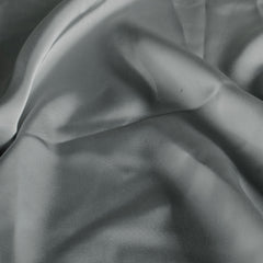 Satin Unicolour Dark Grey