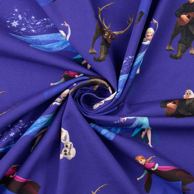  fabric Cobalt digital printed 
