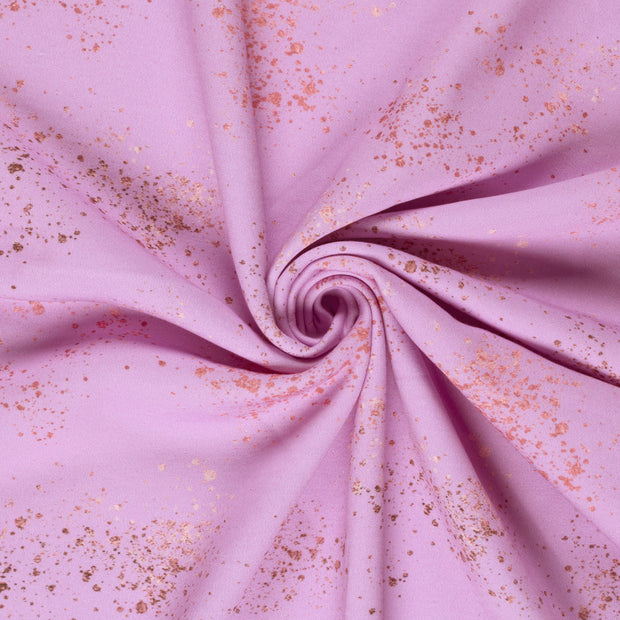 Jogging fabric Lila digital printed 