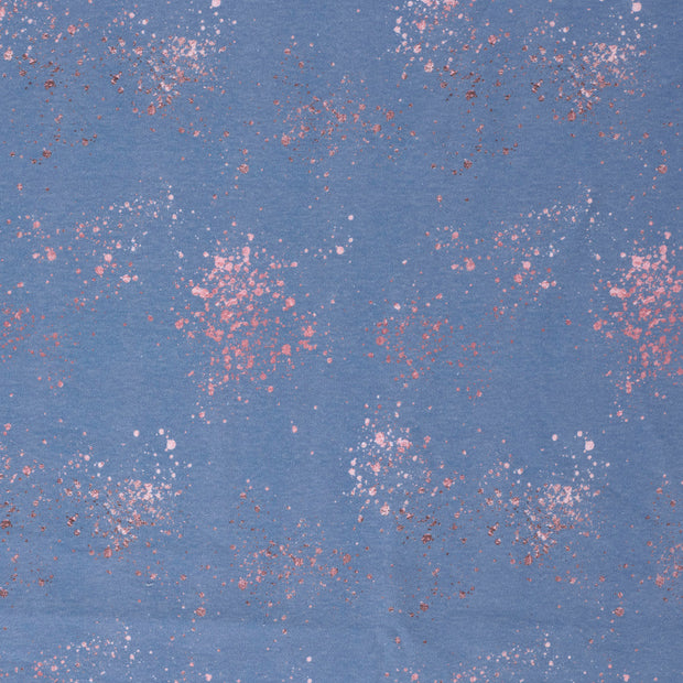 Jogging fabric Navy soft 