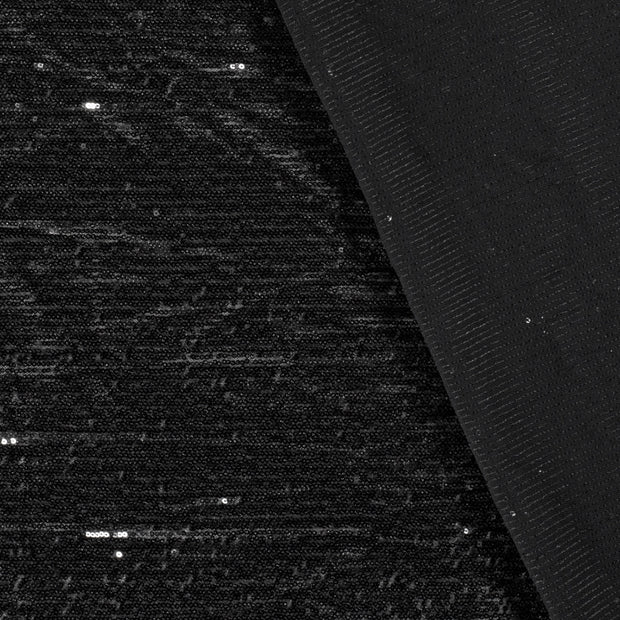 Mesh fabric Unicolour Sequins 