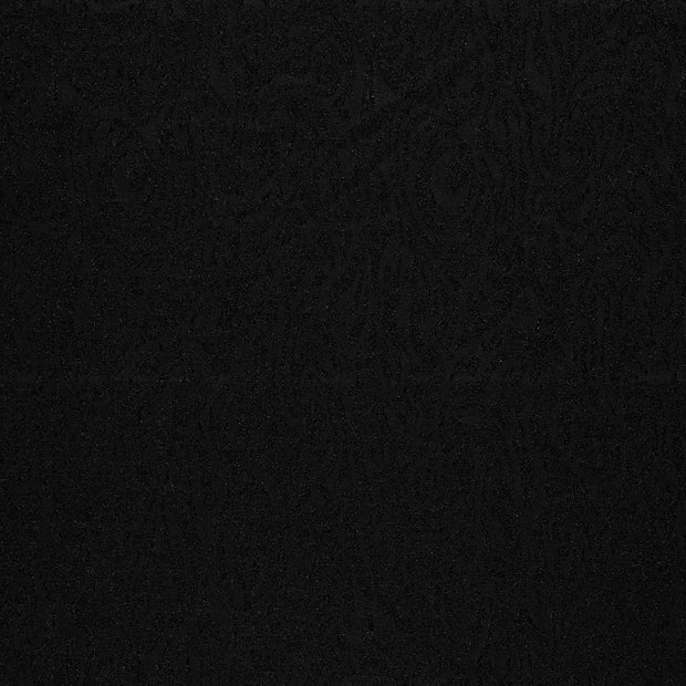 Jacquard fabric Black slightly shiny 
