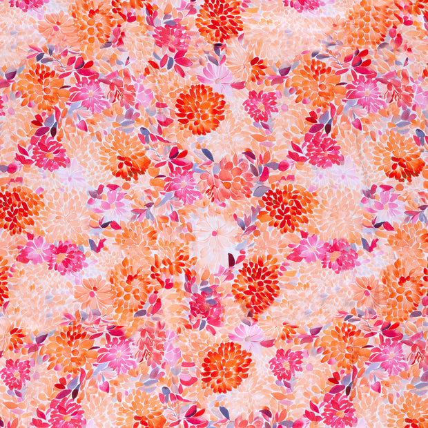Viscose Satin fabrik Lachsfarbe 