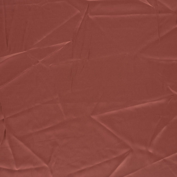 Satén tela Rosa antiguo seda mate 