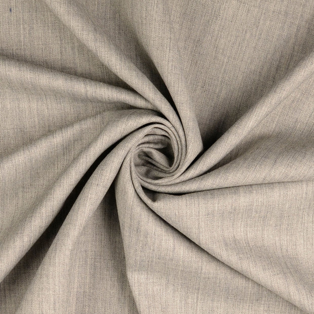 Gabardine fabric Grey 