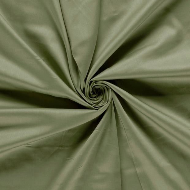 Satin fabric Olive Green 