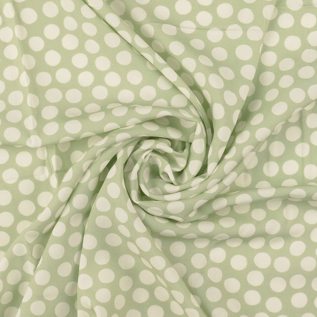 Viscose Poplin fabric Olive Green 