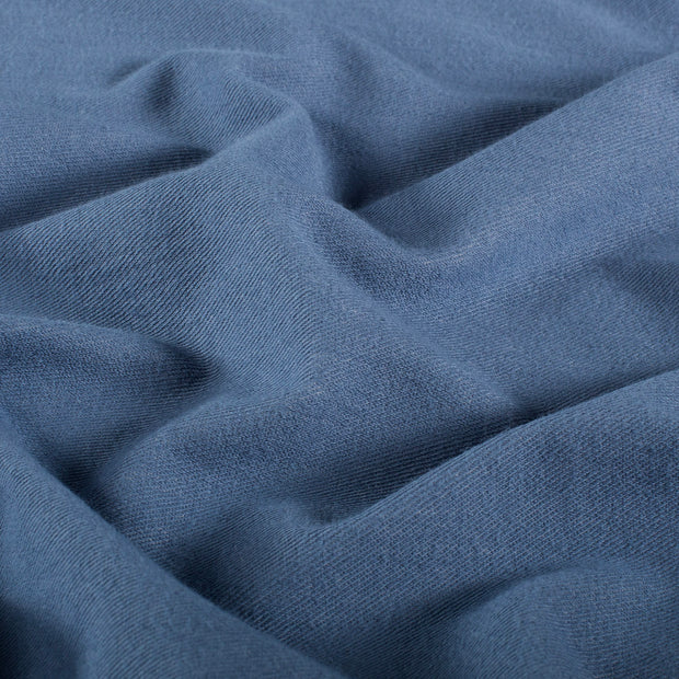 Denim fabric Unicolour Aqua