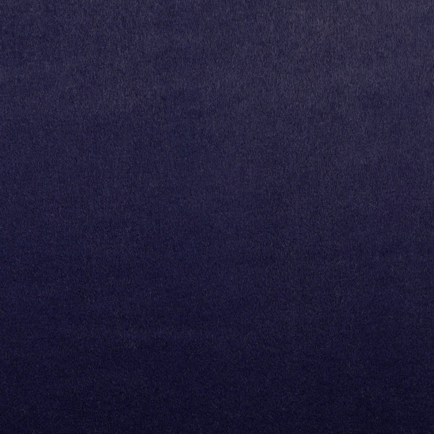Paño de lana tela Melange Azul marino