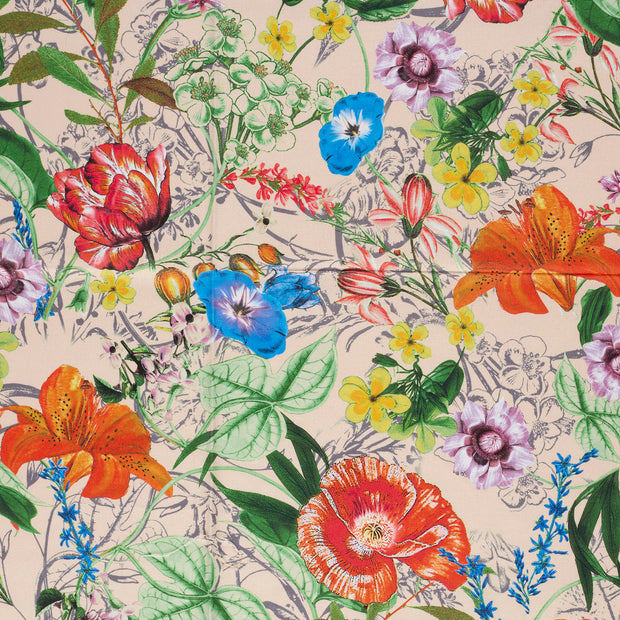 Panama fabric Beige matte 