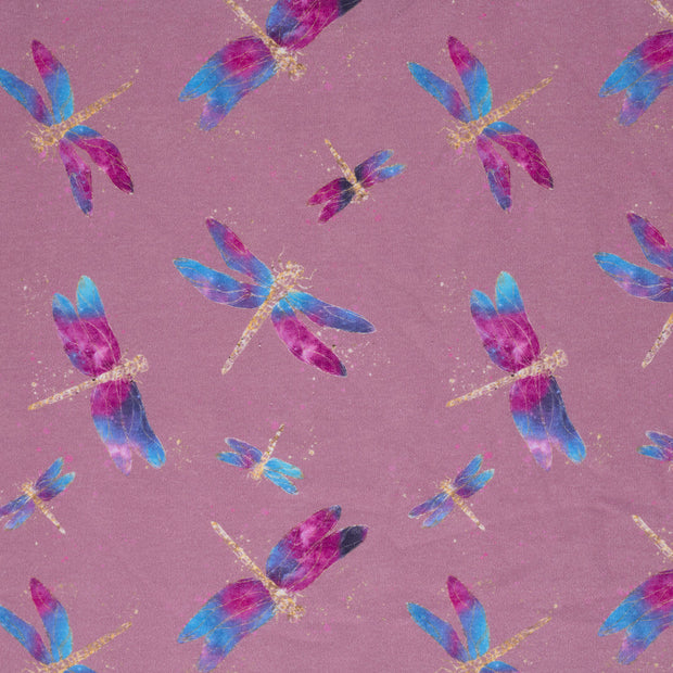 Jogging fabric Old Pink soft 