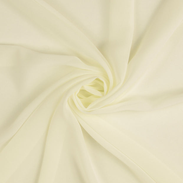 Chiffon fabric Beige 