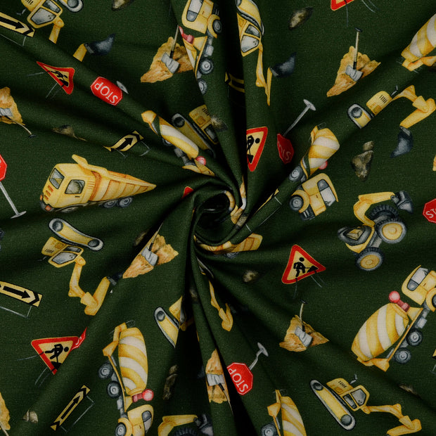 Jersey fabric Green 