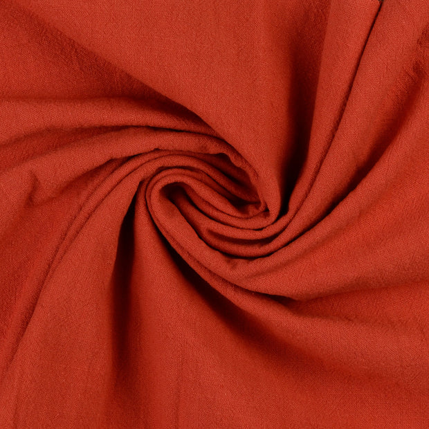 Cotton Poplin fabric Orange 