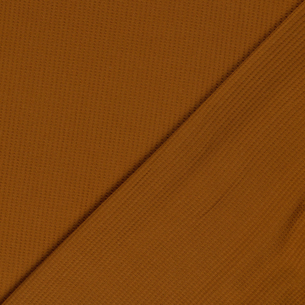 Knitted Waffle fabric Unicolour 