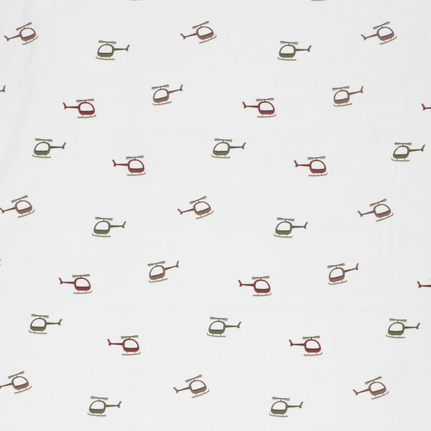 Jersey tissu Blanc cassé doux 