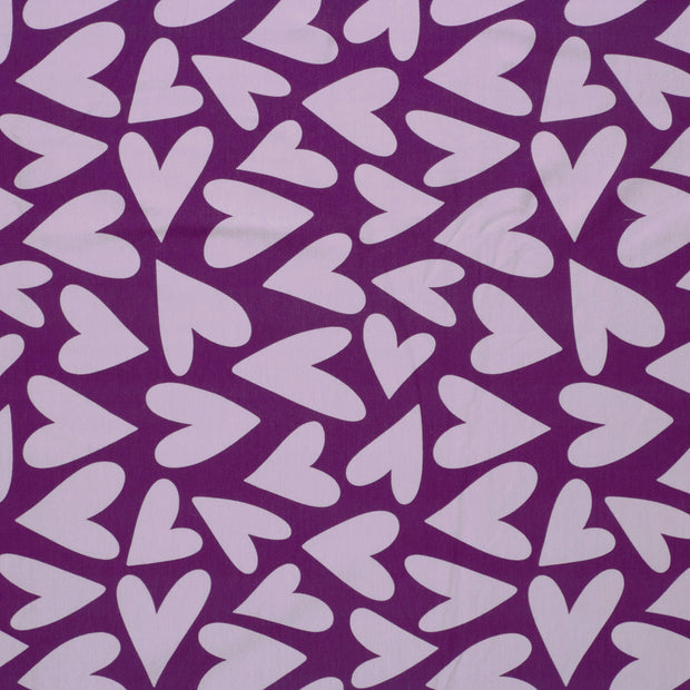 Jersey fabric Lila soft 