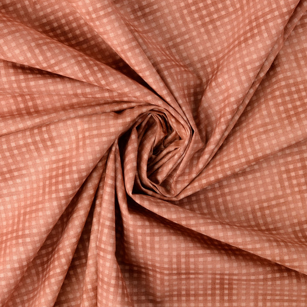Cotton Poplin fabric Old Pink 