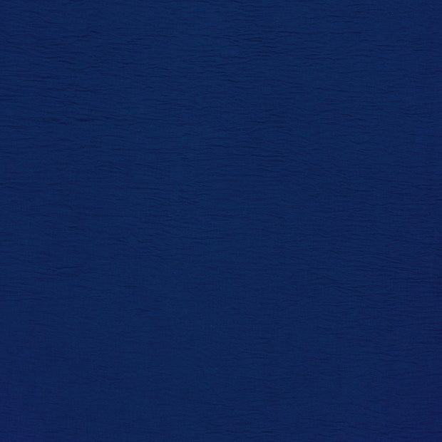 Woven Polyester fabric Cobalt crushed 