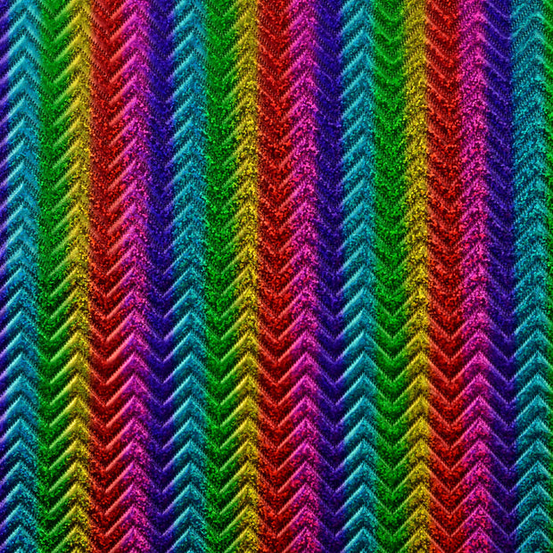  fabric Zigzag Multicolor
