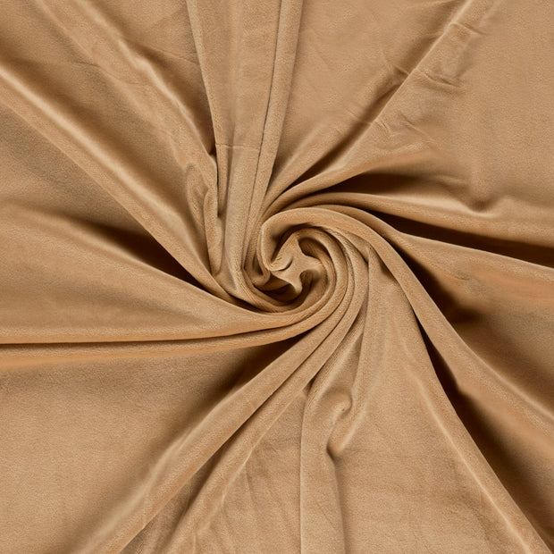 Supersoft Velvet tissu Camel 