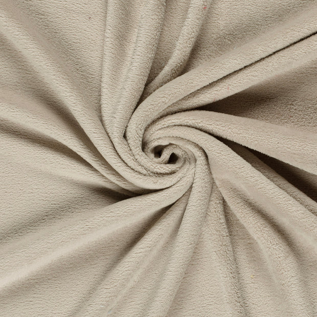 Wellness Fleece fabrik Beige 