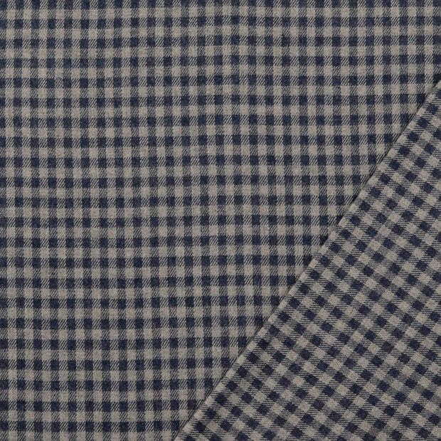  fabric Grey yarn dyed 