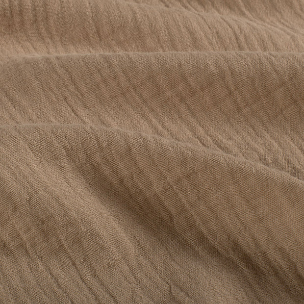 Muslin fabric Unicolour Beige