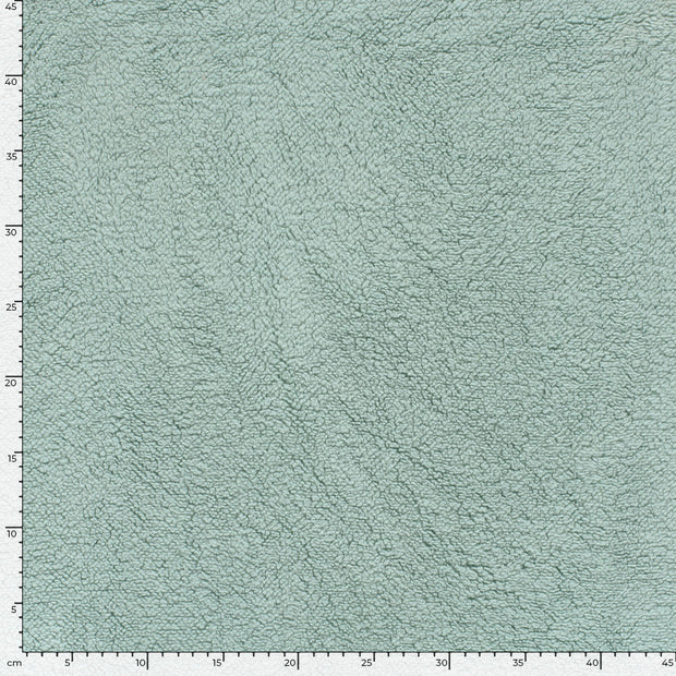Sherpa Fleece fabric Unicolour Ice Blue
