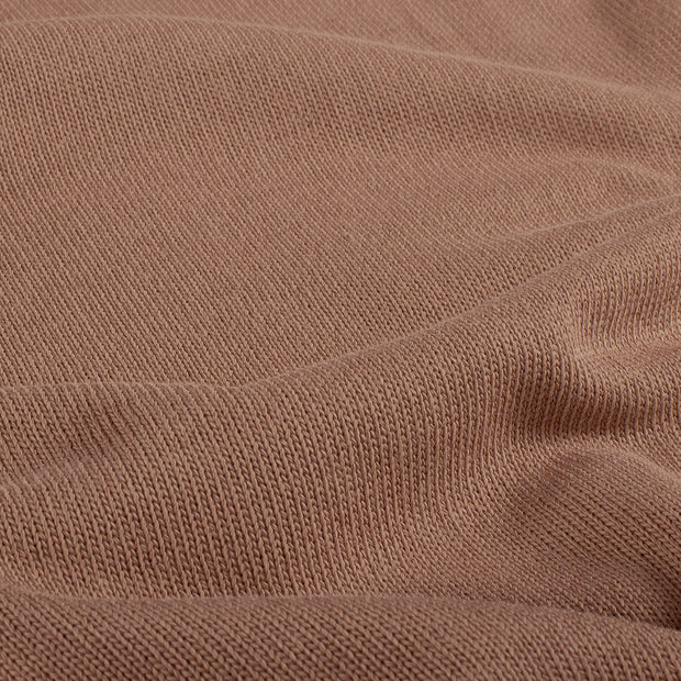 Heavy Knit fabric Unicolour Camel