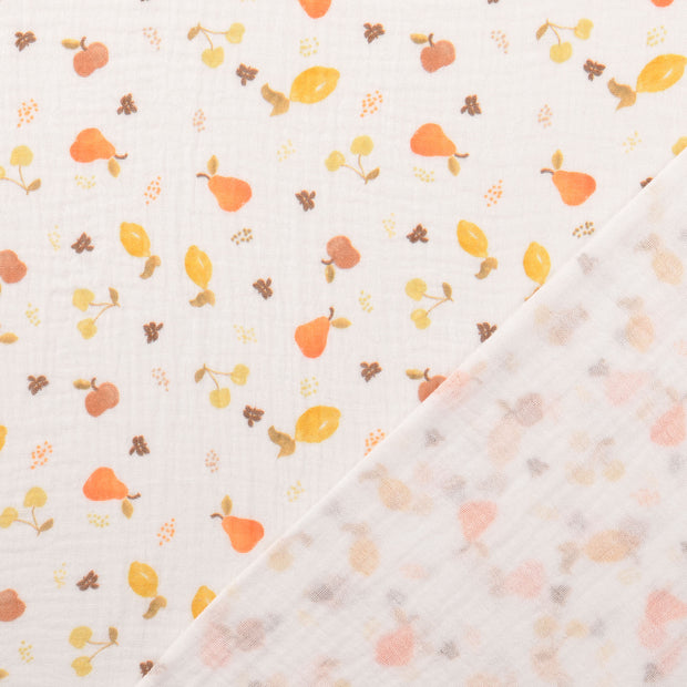 Muslin fabric Multicolor digital printed 