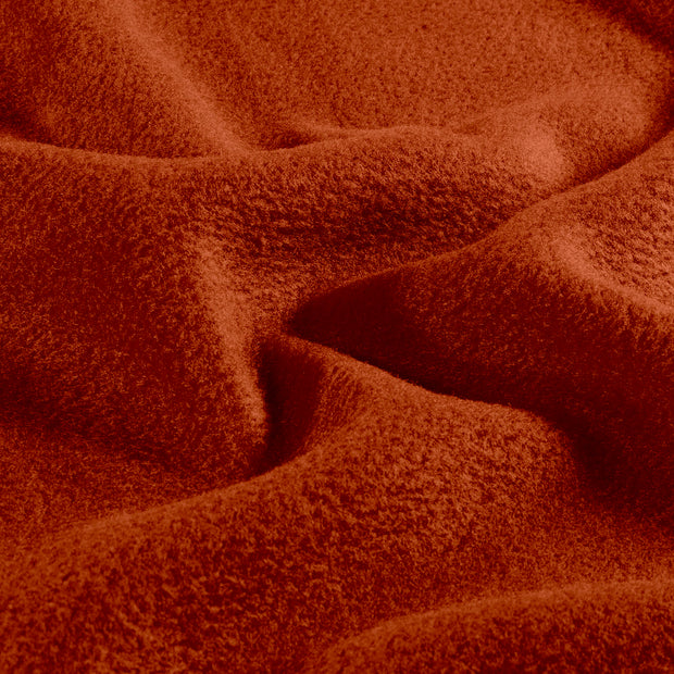 Polar Fleece fabrik Uni Ziegel