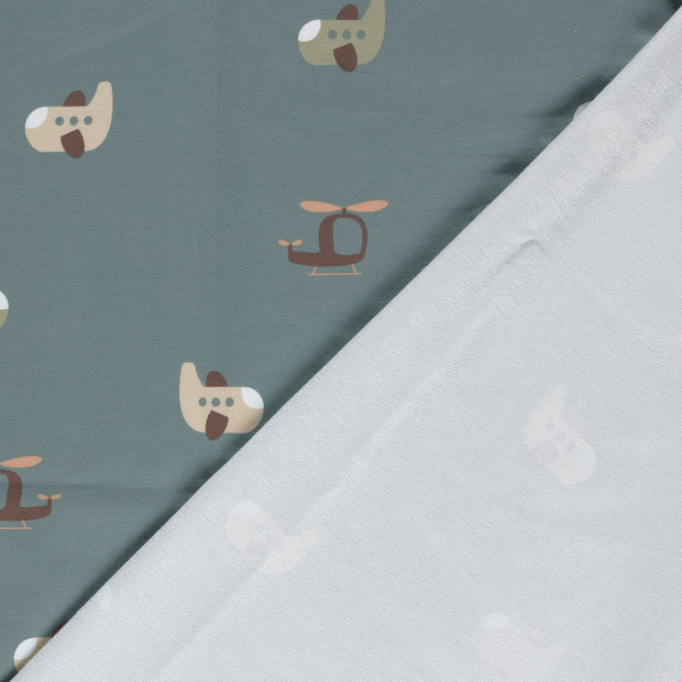 French Terry fabric printed 