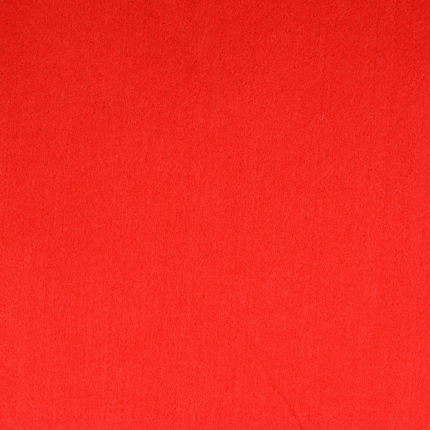 Felt fabric Unicolour Red
