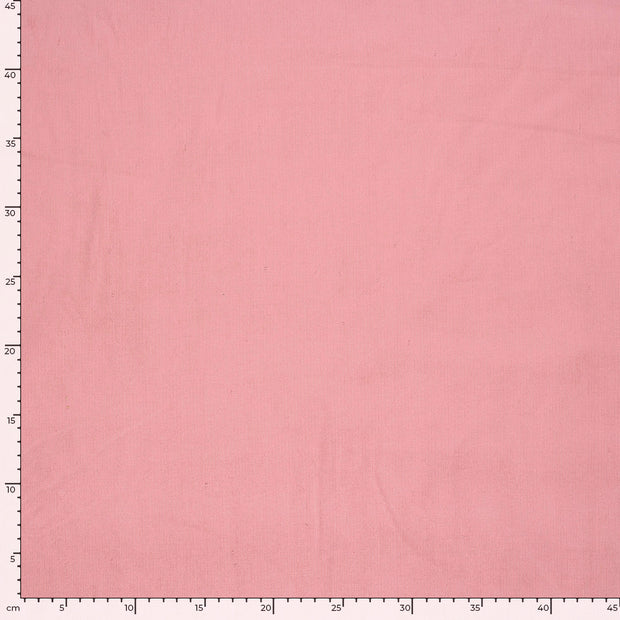 Babycord 21w fabric Unicolour Pink