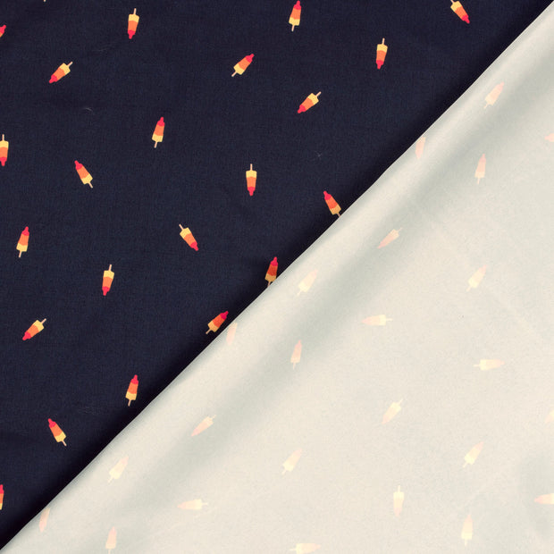 Swimshort water repellent recycled fabric Icecream digital printed 