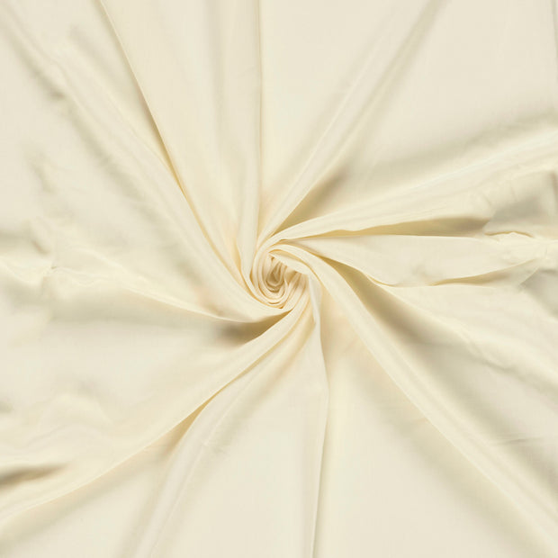 Viscose Poplin fabric Off White 