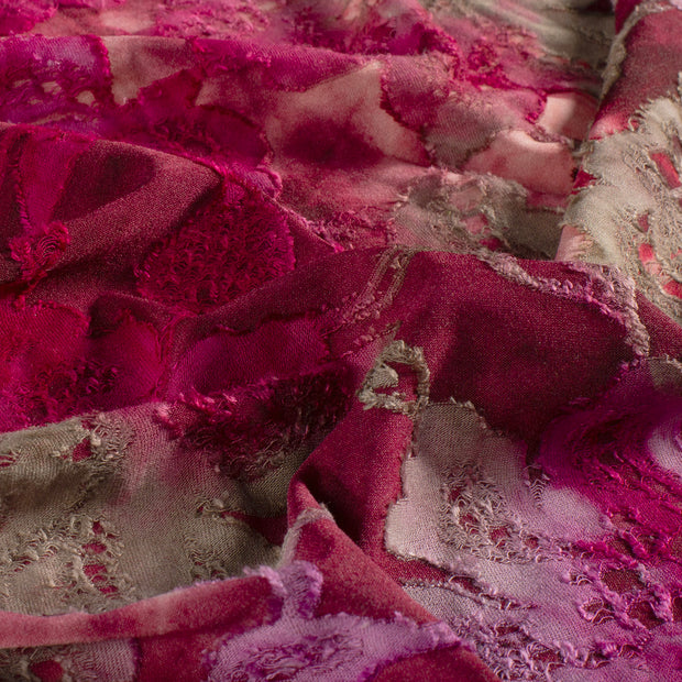Jacquard fabric Flowers 