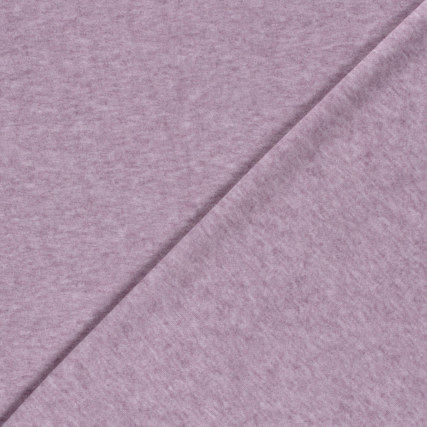Heavy Knit fabrik Melange gebürstet 