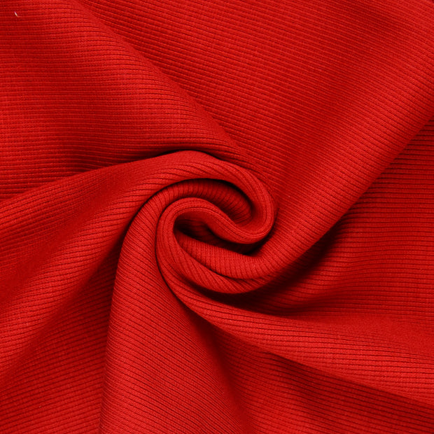 Heavy Knit fabric Red 