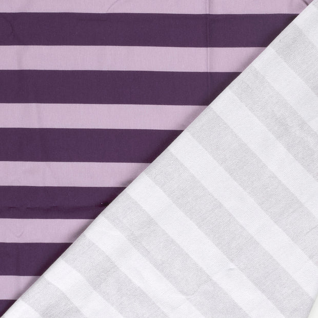 French Terry fabric Stripes digital printed 